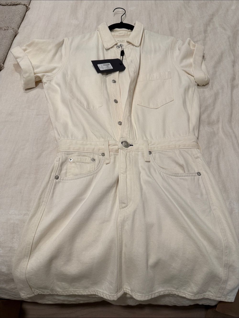 Rag and bone all in one shirt dress